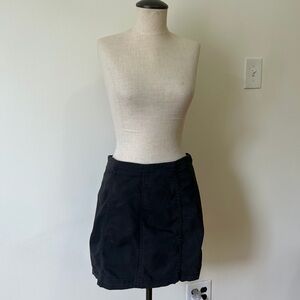 Denim Black Women's Skirt